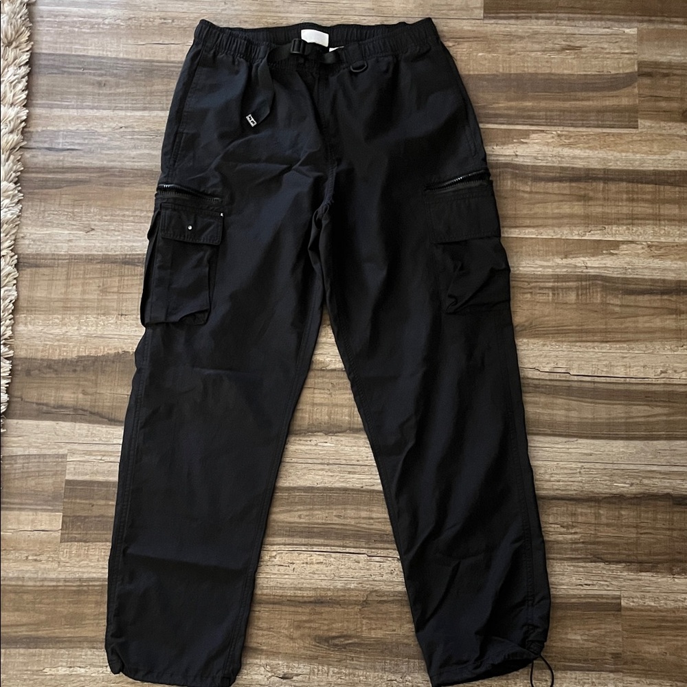 Obey Mens Black Cargo Pants Size M